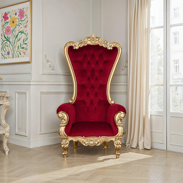 Velvet chair